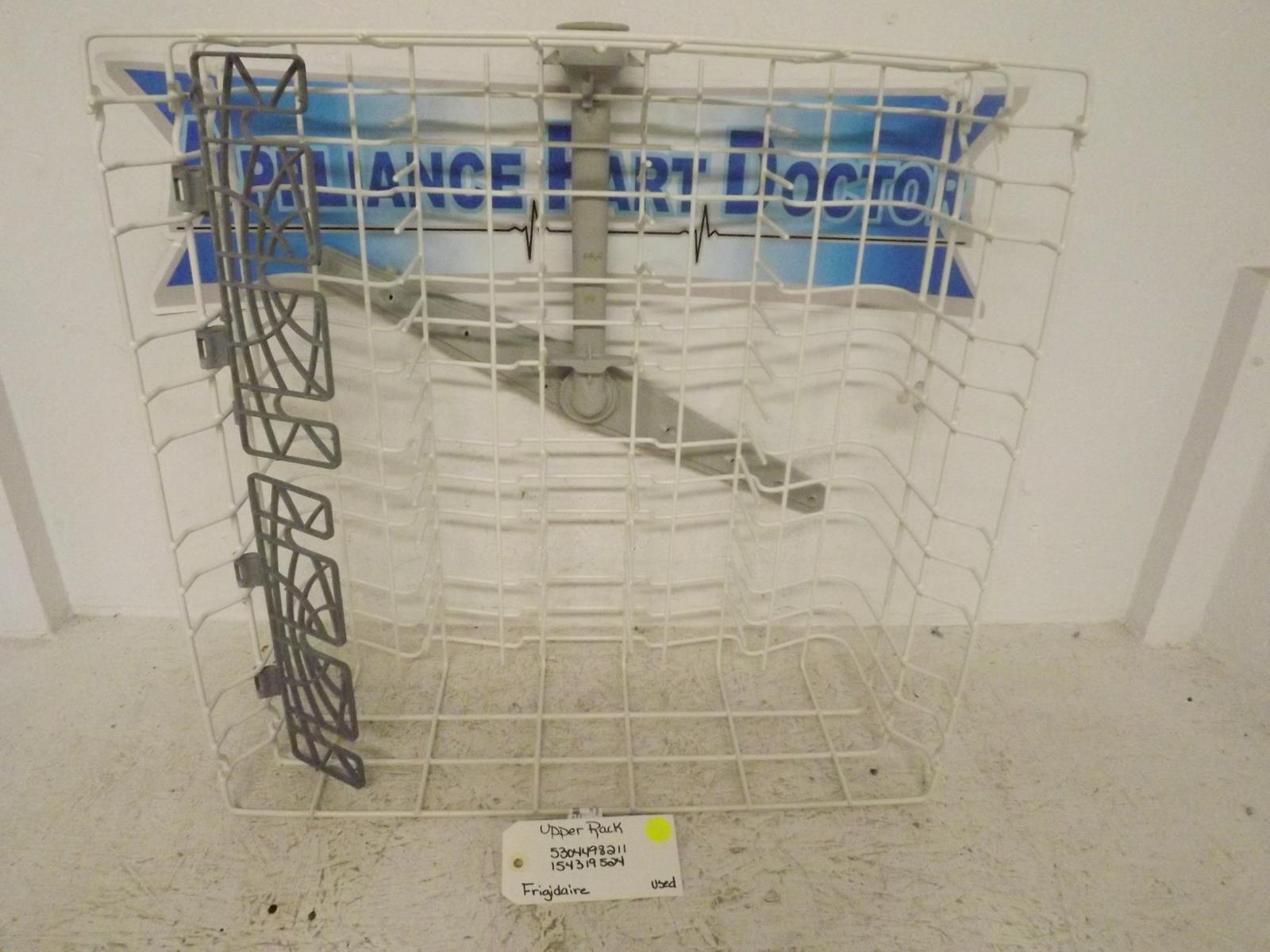 Frigidaire Dishwasher 5304498211 154319524 Upper Rack Used Frigidaire Dishwasher 5304498211 154319524 Upper Rack Used